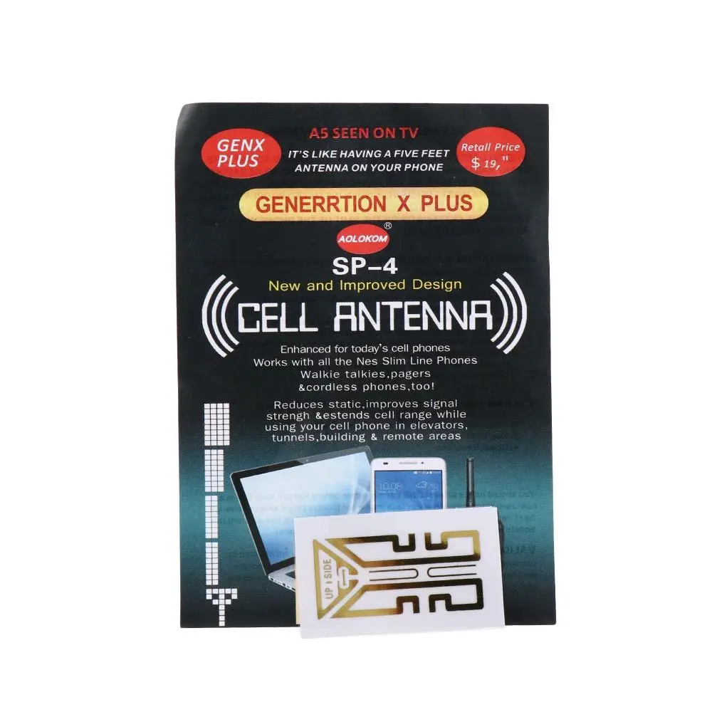 Boosting Signals Improve Enhancer Sticker Signal Booster Sticker Antenna Booster Signal Amplifier Phone Signal Booster