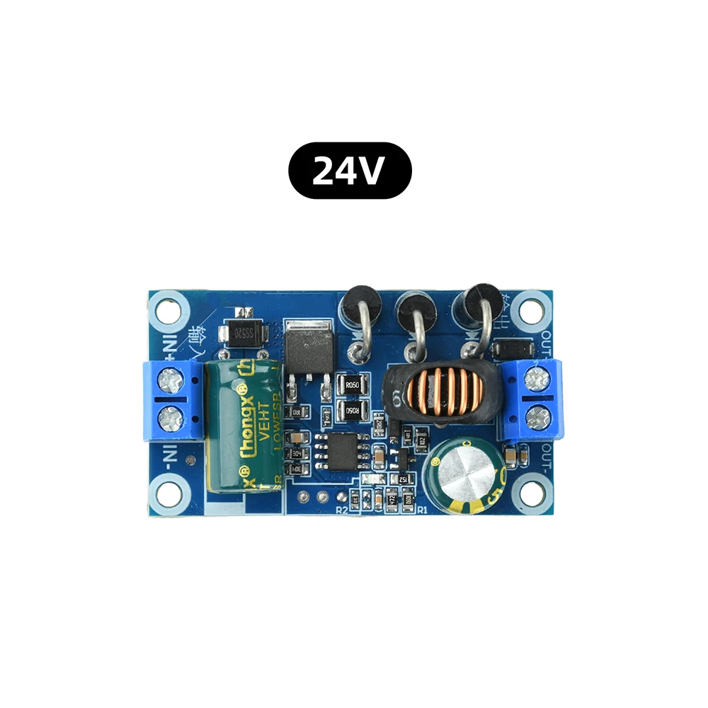 DC-DC Step-Down Module 20-140V to 5V 9V 12V 24V 5A High Precision Low Ripple Wide Voltage Buck Converter Module