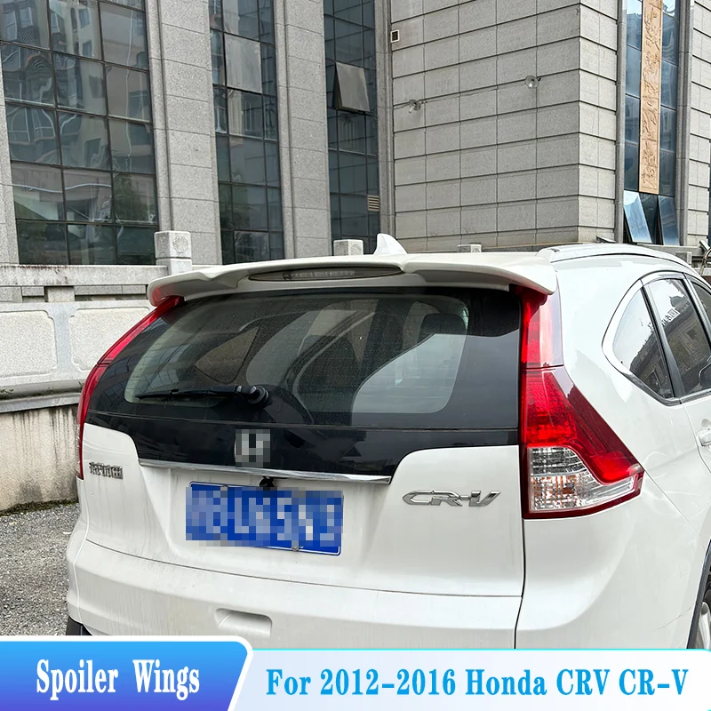 

For 2012-2016 Honda CRV CR-V Rear Roof Spoiler Wings ABS Material Black Car Decorative Styling Parts Tuning Body Kit Accessories