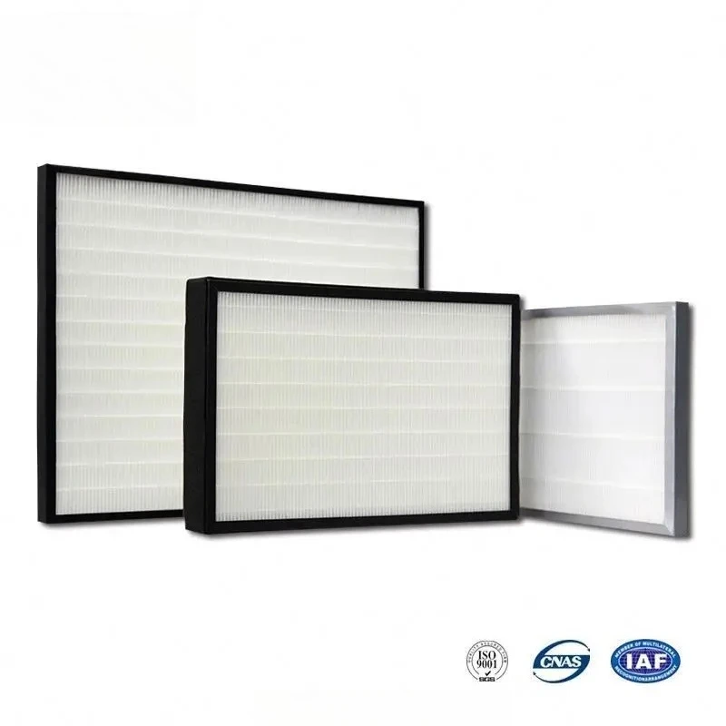 

【Best-selling】H13 High Efficiency Panel Filer Middle Efficiency Pleated Air High Efficiency H14 Hepa Filter For Clean Room Mushr