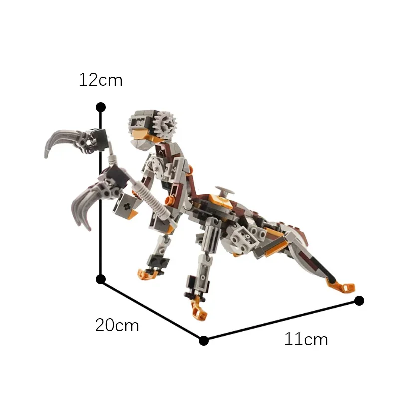 MOC-18618 Animal Insect Hunter Mecha Mantis Building Blocks Set Steampunk Mantis Model DIY Kids Puzzle Toys Birthday Gift 149PCS