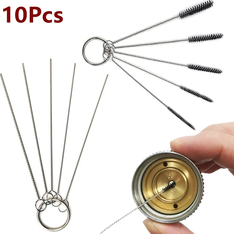 

10PCS Stainless Steel Needle Set Through Hole Needle for Car Cleaning Tool Stainless Steel Needle Set Cleaning Repair Tool Kit