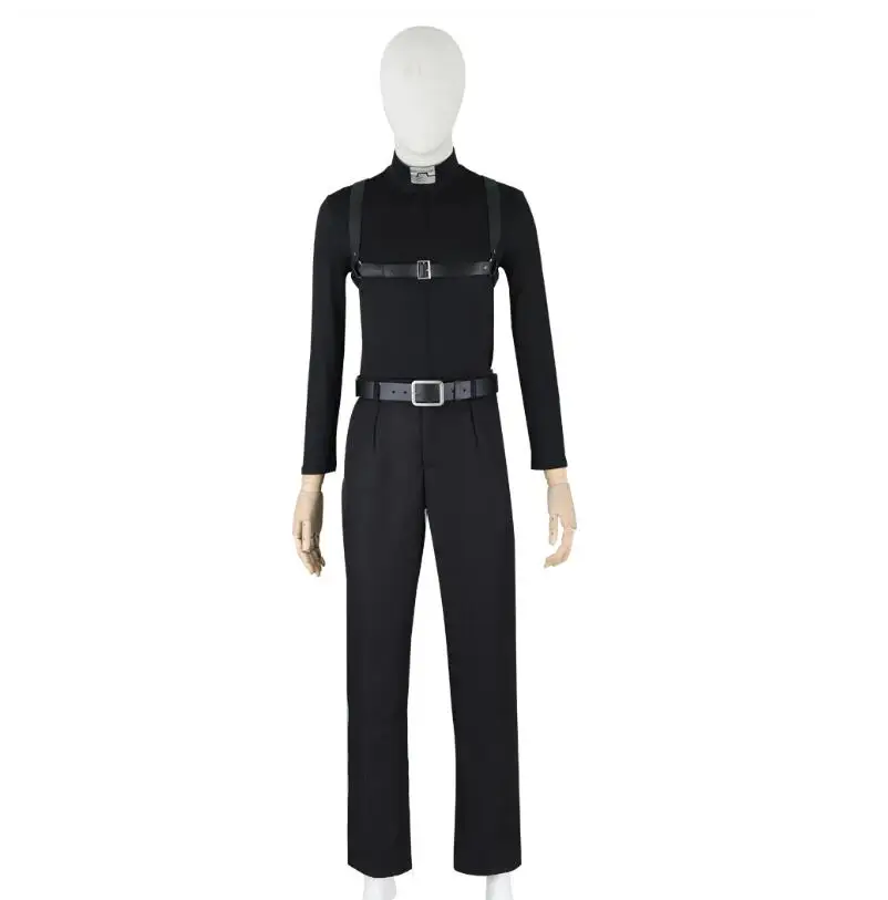 Anime Mens Kim Dokja costume Cosplay Yoo Joonghyuk Outfit Cloak Shirt Pants Belt Halloween Christmas Outfit Uniform view 4