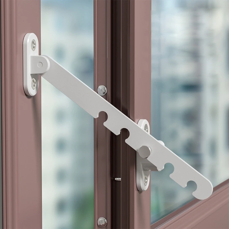 

Adjustable Child Safety Window and Door Restrictor Reliable Security Carbon Steel Window Lock for Families & Nurseries