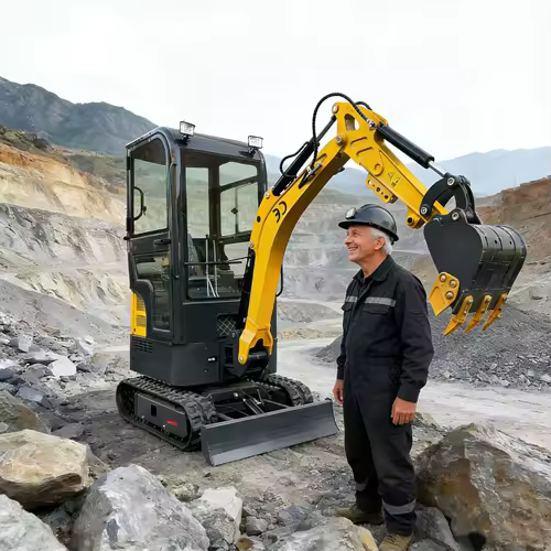 Customized 2.0 Ton Mini Excavator With Ce Epa Euro 5 Kubota Engine From China For Multi-Scenario Use Farm & Agriculture - Image 6