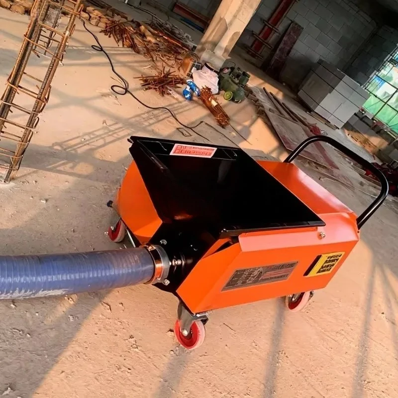 380V New Secondary Structure Screw Pump Fine Stone Concrete  Mortar Conveying  Horizontal 13m Vertical 10m CE Certified In Stock