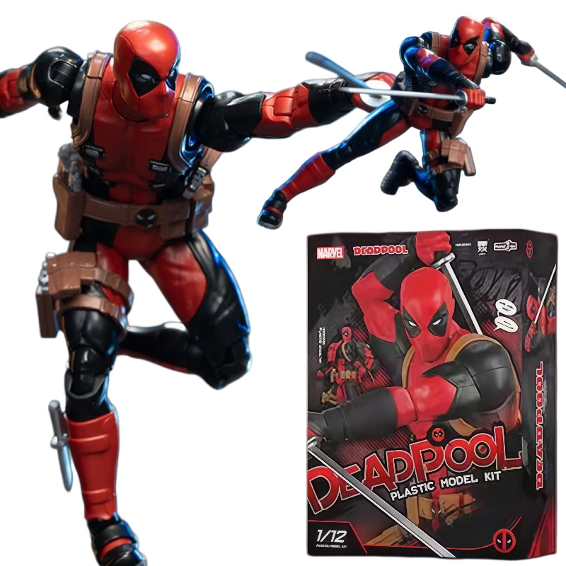 Figurine articulée originale Fondjoy ABS 1/12 Deadpool 3 Wade Winston Wilson, modèle à assembler, collection de figurines, jouet cadeau