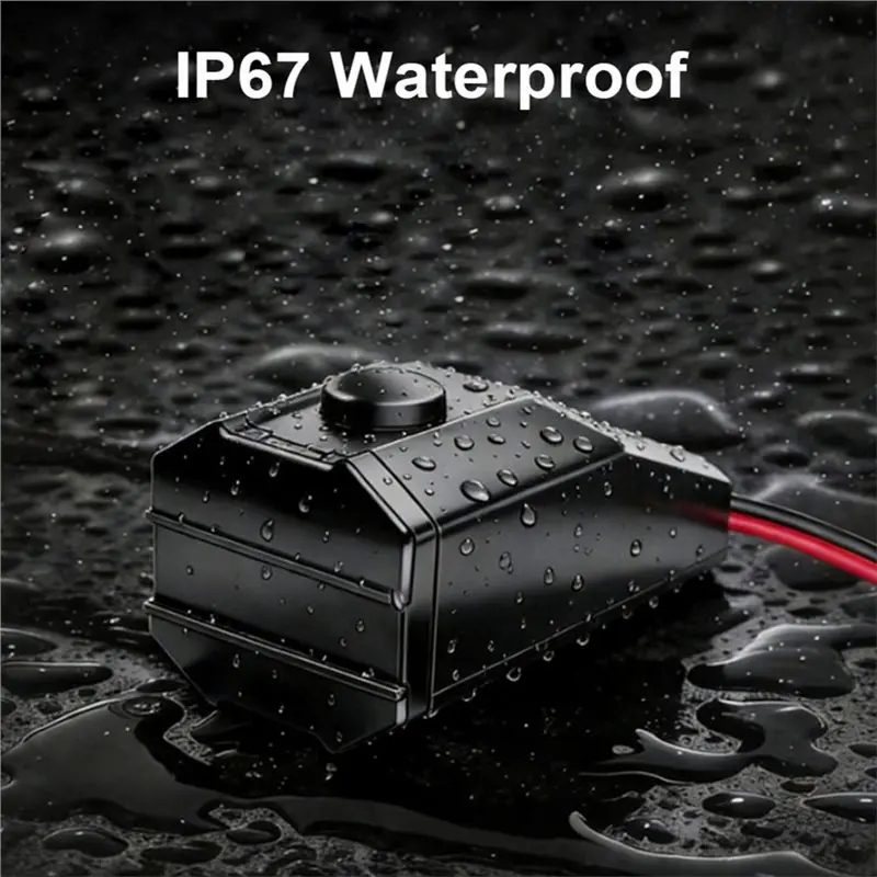 Prominent Motorcycle Phone Motorcycle Phone PD+QC3.0 30W Motorcycle Power Adapter With Voltmeter For 12V-24V Tab