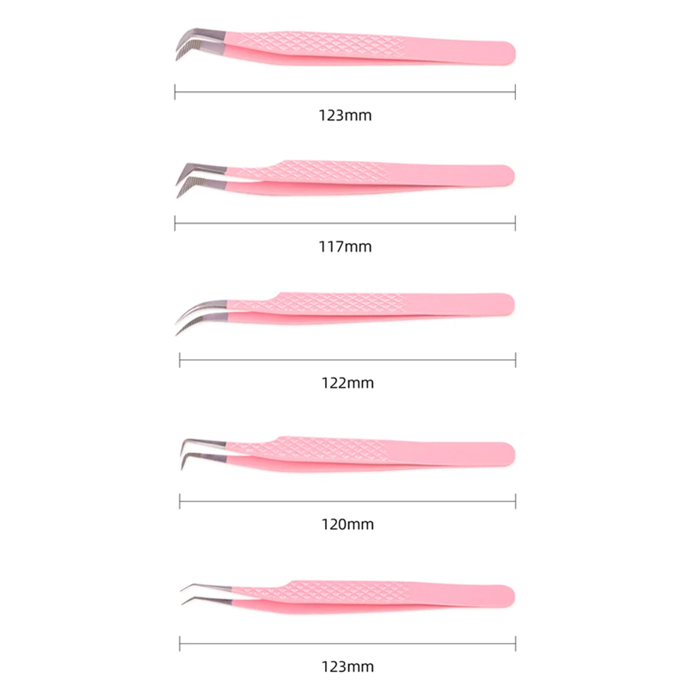 1pc 帯電防止まつげエクステンションピンセットファイバーチップ精密湾曲ストレート眉毛まつげまつげピンセットメイクアップツール