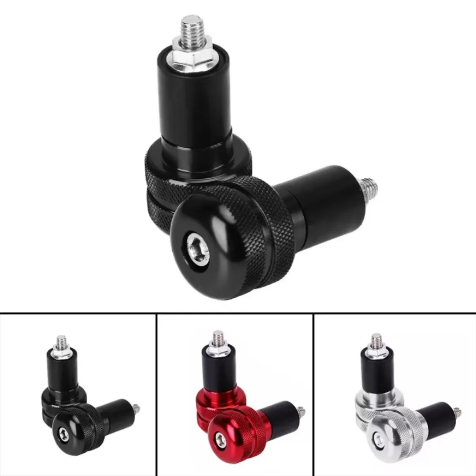 ידית בר סוף קצה אוחז כובע הספינה מהירה מוכן 2pc קצה גריסים כובע handlebar הילוך מאוזן תקע אופנוע מכסה מכסה