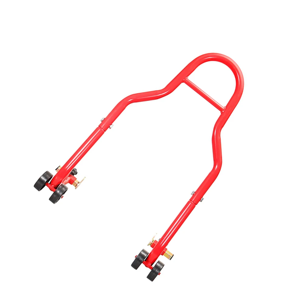 Motorcycle Universal Red Rear Wheel Support Stand Wheel Stand Auto Aheel Support Frame Tire Repairing Tool image 4