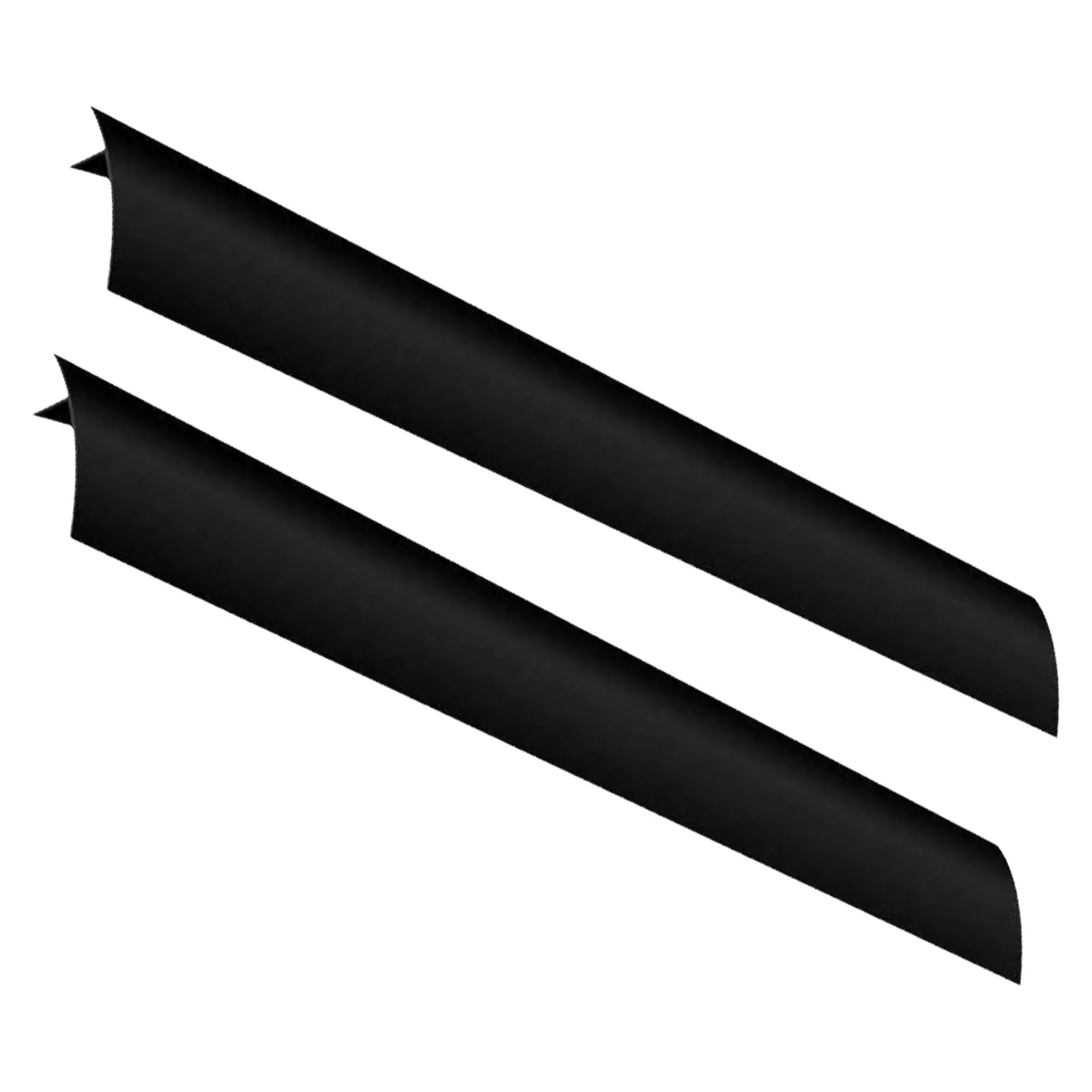 2Pcs Silicone Stove Gaps Covers Seamless Design Non-Slip Back Lip Edge Kitchen Protector Cover Heat Resistant Flexible Fill