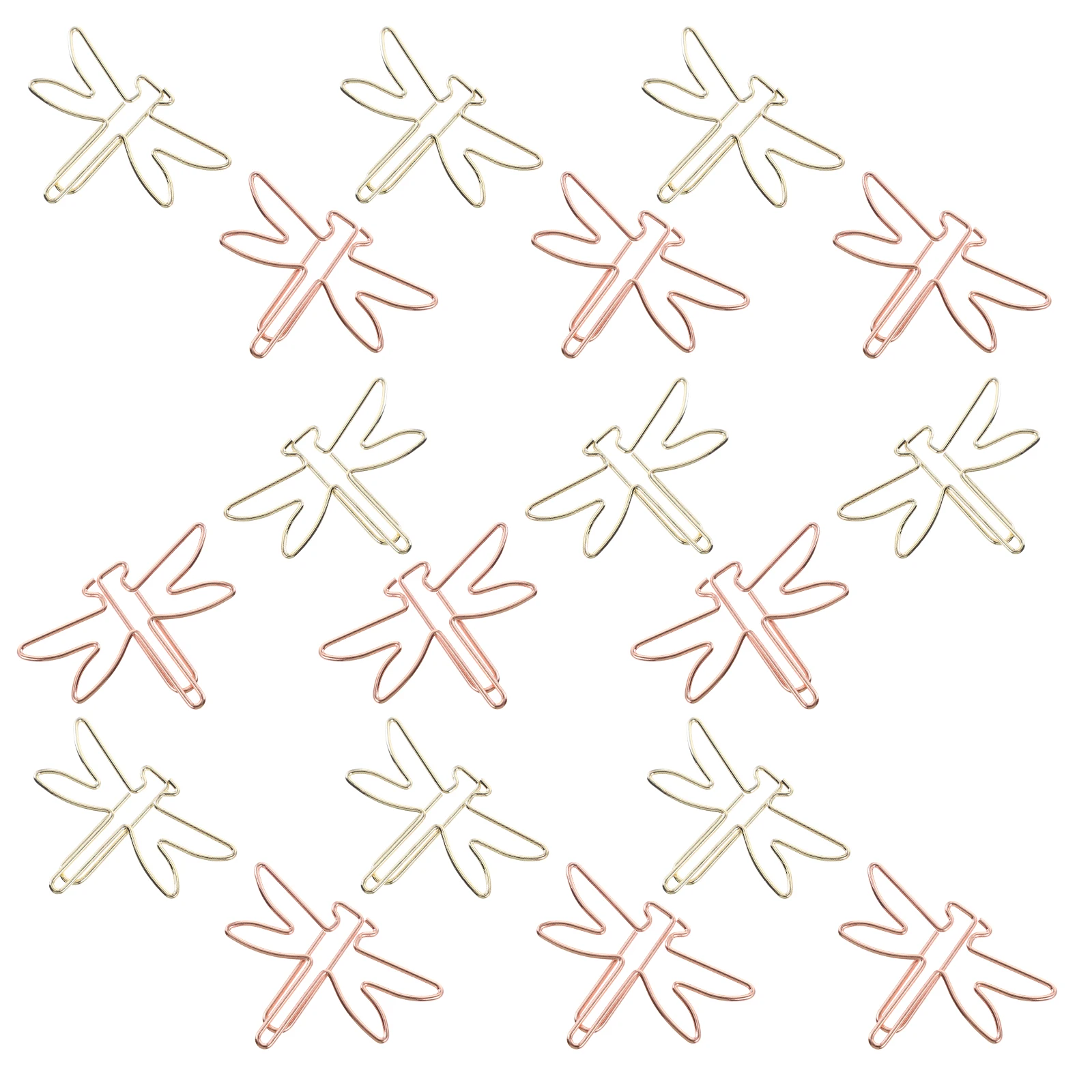 

20 Pcs Insect Paperclip Creative Clips Scrapbook Mini Versatile Novelty Paperclips Zinc Alloy Small for