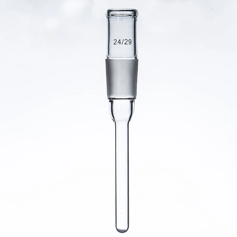 Glass Thermometer Adapter 40/100mm Stem Thermometry Tube 13/19/23/24/26/29 joint lab supplies