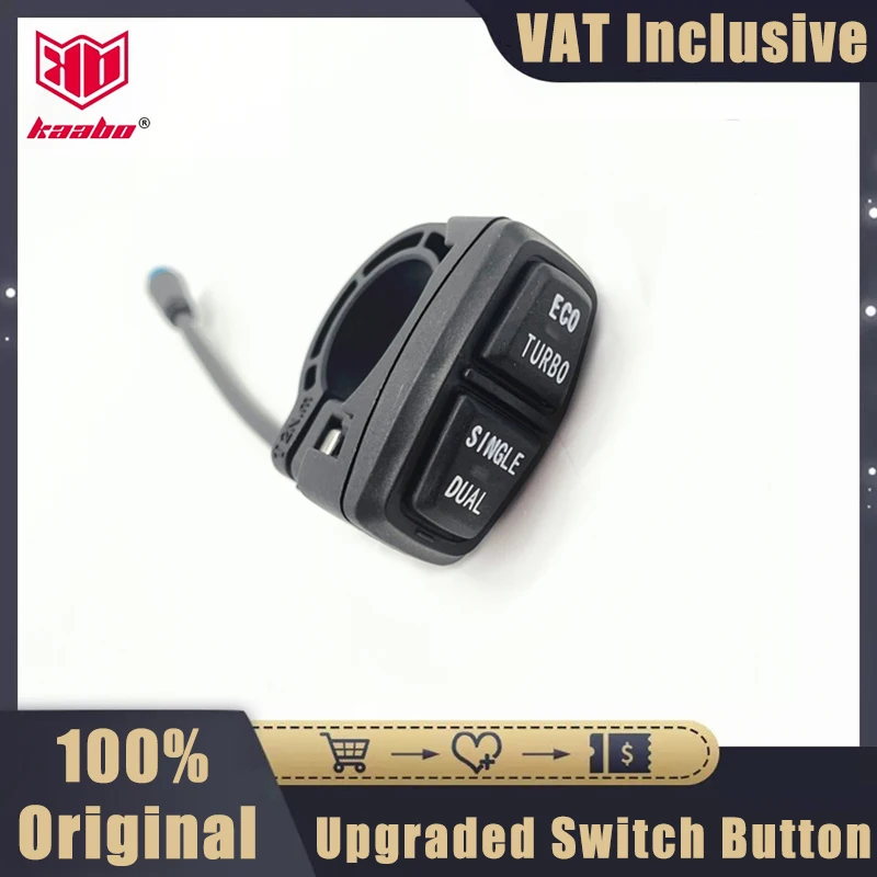 Original Kaabo Upgraded Mode Switch Button Mantis8/10 Wolf Warrior II Wolf King ECO TURBO Single Dual Scooter Switch Button