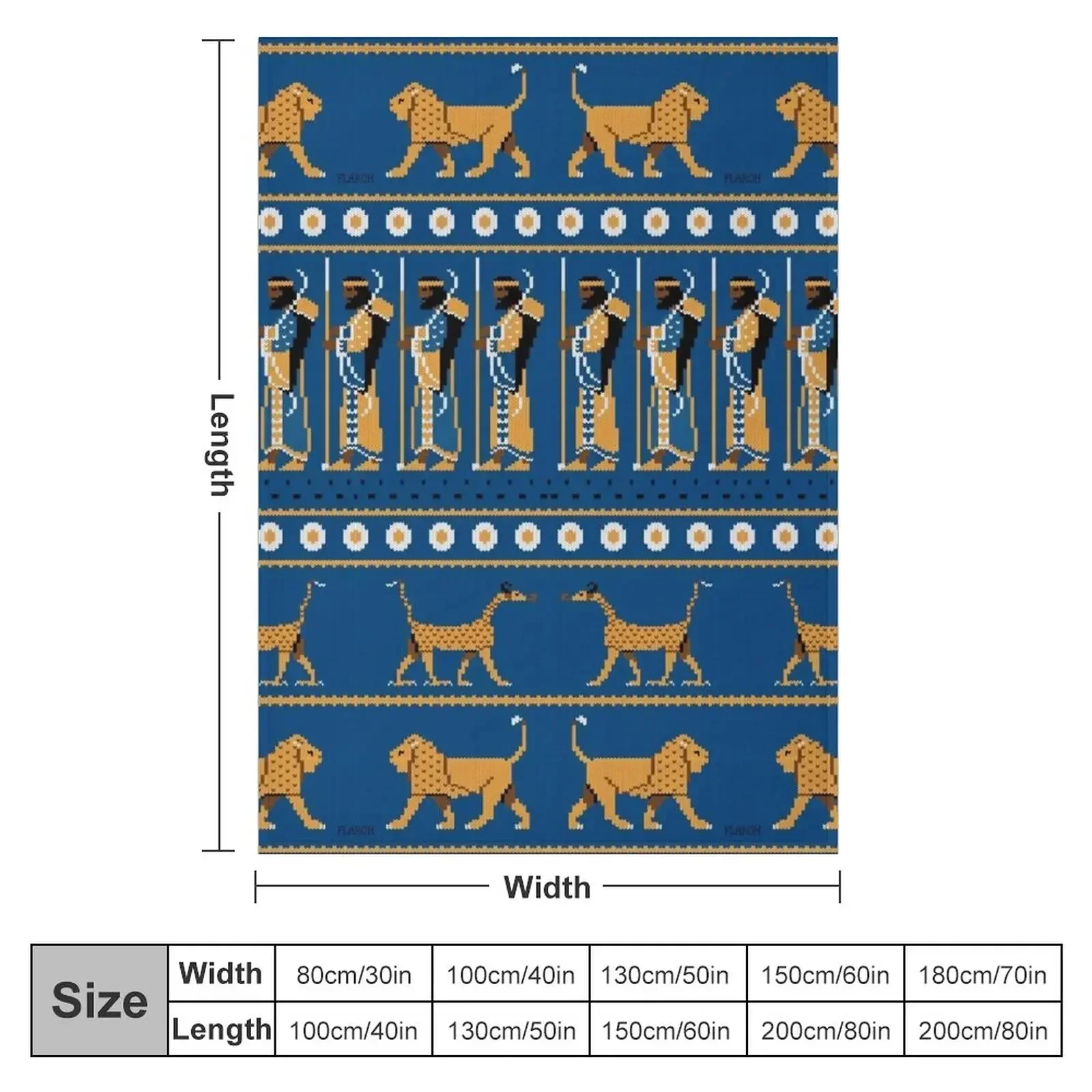 Ancient Knits - Babylon Throw Blanket Sofa Quilt Decorative Sofas Blankets