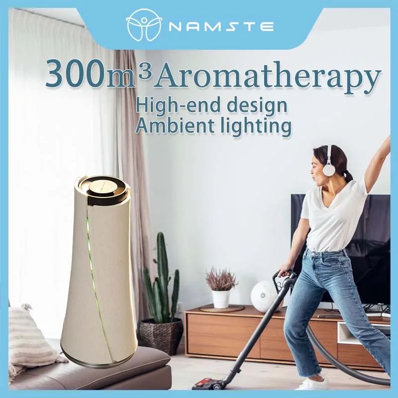 

NAMSTE 300m³ TYPE-C Charge Easy Button Bluetooth Control Aromatherapy Decorative High Quality Applicable Area Scent Diffuser