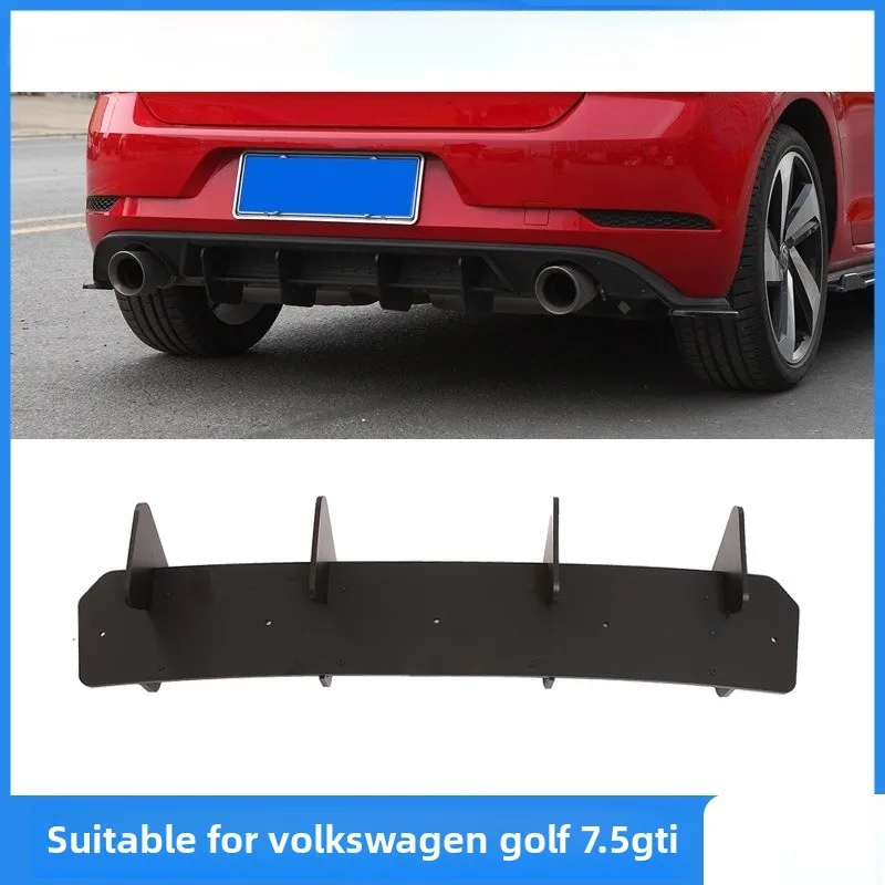 

Подходит для Volkswagen Golf 7.5GTI Расширение диффузора Бампер спойлер диффузор комплект кузова