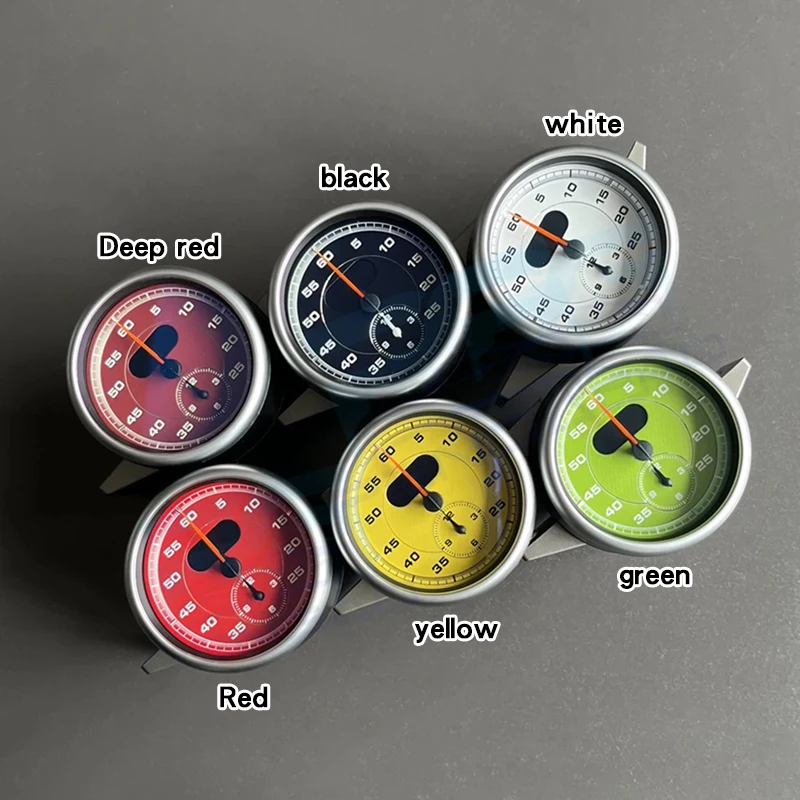 

For porsche panamera 970 car stopwatch panel Interior Dashboard central watch clock compass time electronic meter accessories