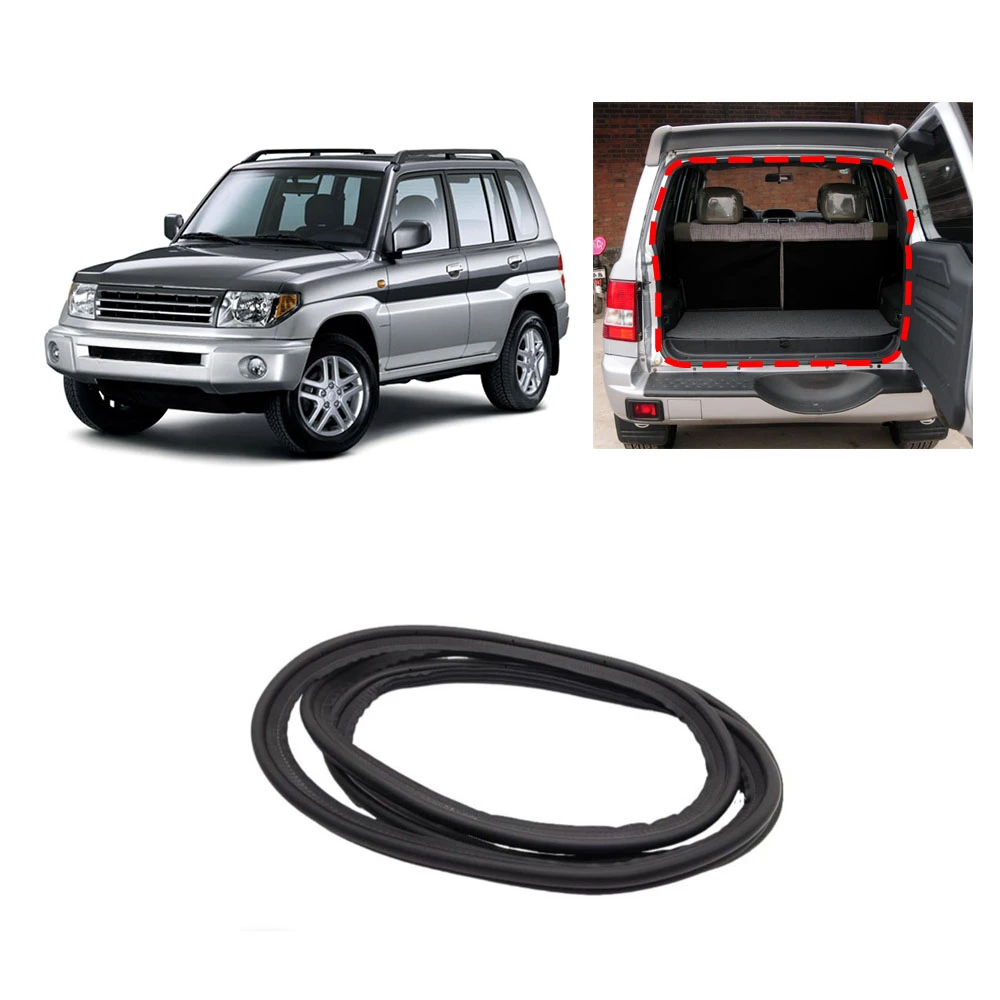 

1 Pcs 3 or 5 Doors Tail Door Rubber Seal for Pajero Mini H60 H70 MR365118 Weatherstrip Seal for Montero IO Rear Door Rubber