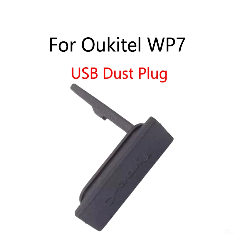 For Oukitel WP7 Type-C Charge Plug USB Charging Port Protector Cover SIM Card Slot Dust Plug