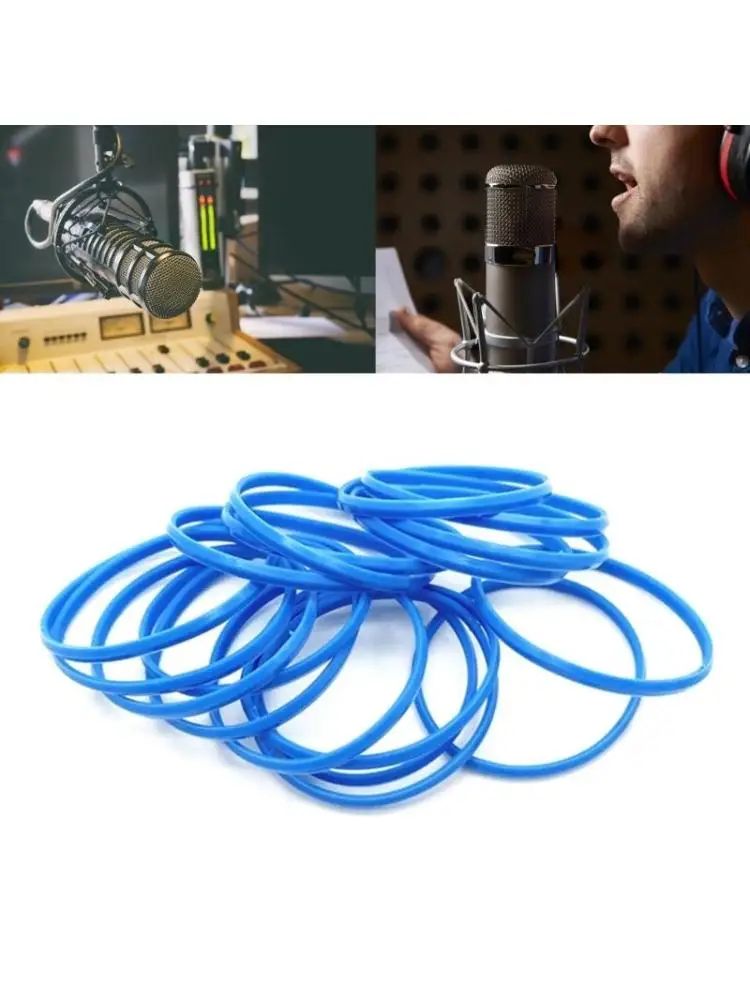 Anneaux bande microphone en caoutchouc pour poignée protection améliorées BETA58A / 87A, s'adapte à plusieurs