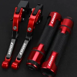 22MM Motorcycle Handlebar Hand Grips ends Adjustable Brake Clutch Levers FOR HONDA CB125R 2011-2017 2018 2019 2020 2021 2022