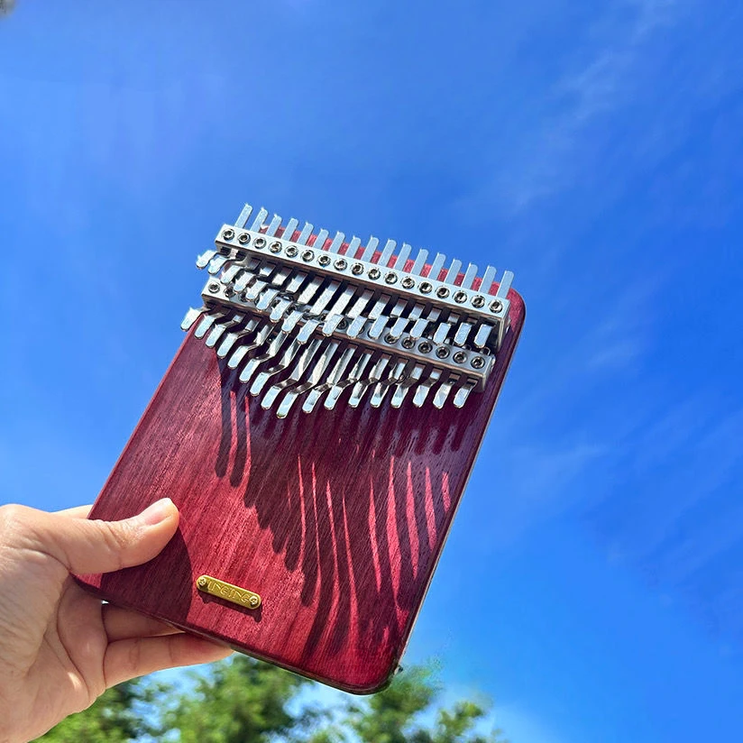 Kalimba 34 Keys Professional Music Instruments Hematoxylon Miniature Musical Instruments Pianos Children  Finger Piano Presents