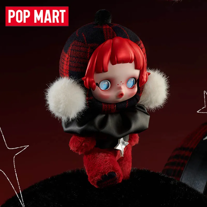 POP MART SKULLPANDA Winter Symphony Series Blind Box Guess Bag Mystery Box Toys Doll Cute Anime Figure Ornaments Gift Collection