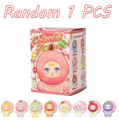 

Nommi V3 замена 2025 мм конфеты фрукты плюшевые игрушки слепая коробка креативное милое украшение для рабочего стола модные виниловые лица коллекционные подарки