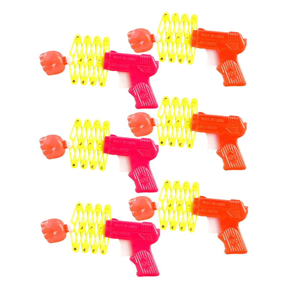 

Набор из 6 выдвижных пружинок-кулаков: креативный дизайн, забавный подарок, сувенир для вечеринки, эластичная игрушка-прикол для детей, пружинная игрушка