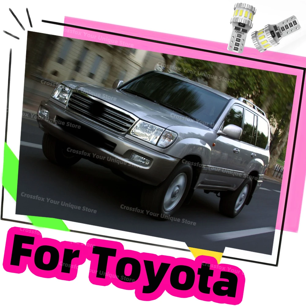 

2x фонари стояночного освещения номерного знака T10 для Toyota AYGO 2005-2023 4Runner V MK5 Aristo Camry Celica CHR Corolla Axio Rumion Runx