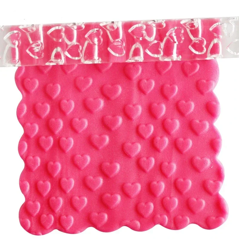 15 Styles Acrylic Rolling Pin Embossing Baking Cookies Noodle Fondant Cake Impression Pin Pastry Roller Kitchen Baking Tools