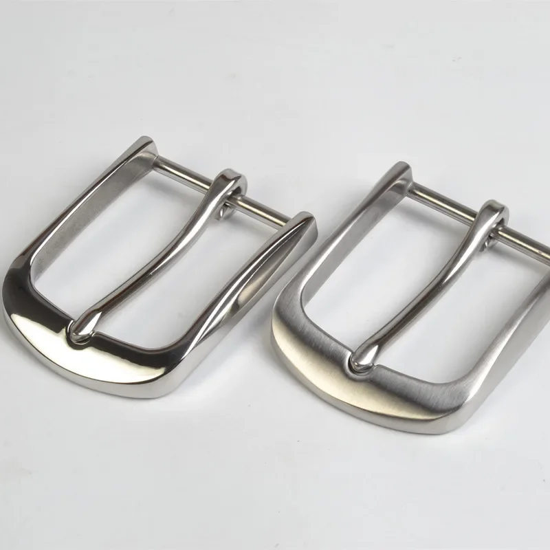 Durable Stainless Steel Belt Buckle for Man Male DIY Leather Craft Hardware Metal Pin Belt Buckle Sewing Accessories 35mm*45mm