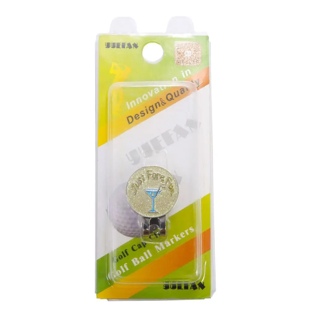 

Metal 1PC Electroplated Gold Hat Clip Accessories Golf Equipment Golf Cap Clip Golf Hat Clip Golf Ball Marker Ball Coin Mark