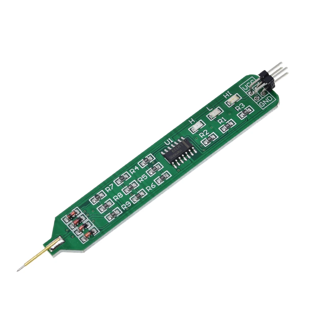 Logic Tester Pen Level Tester 5V 3.3V Digital Circuit Debugger Convenient and Quick Learning Board Necessary Tools