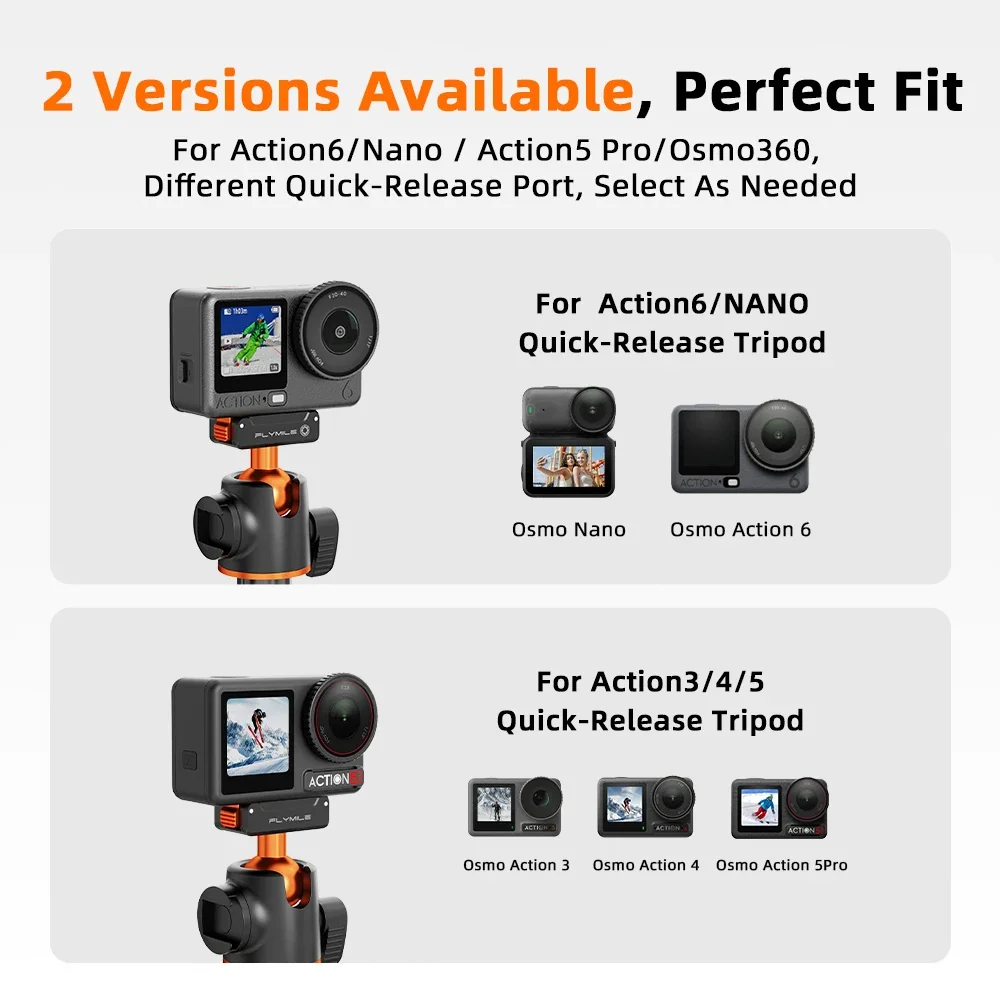 Flymile Magnetic Selfie Stick For Dji Osmo Action And Nano Mount_voghion.com