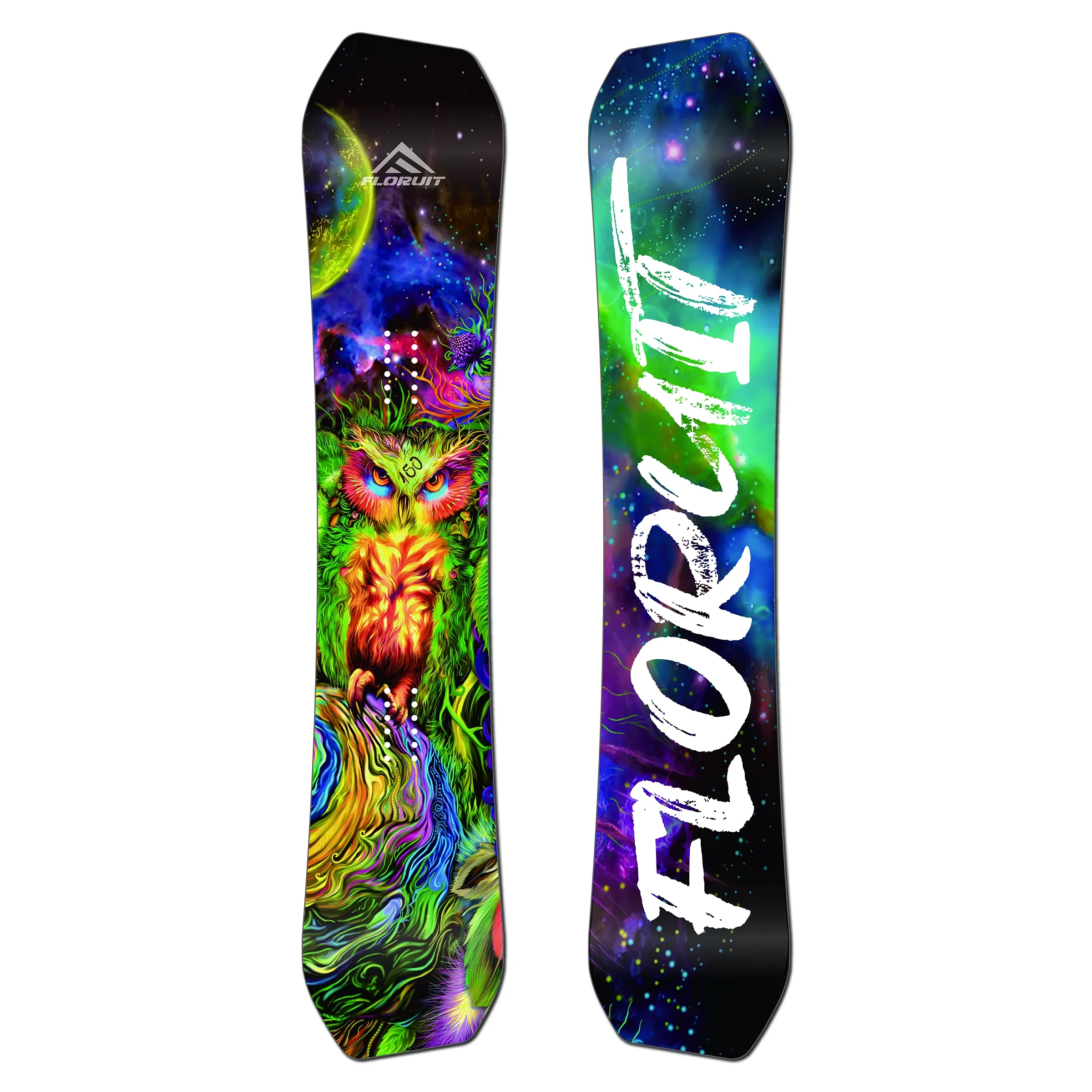 

Classic Freestyle Snowboard Dual Positive Arch Sandwich Construction Crooked Head Skis