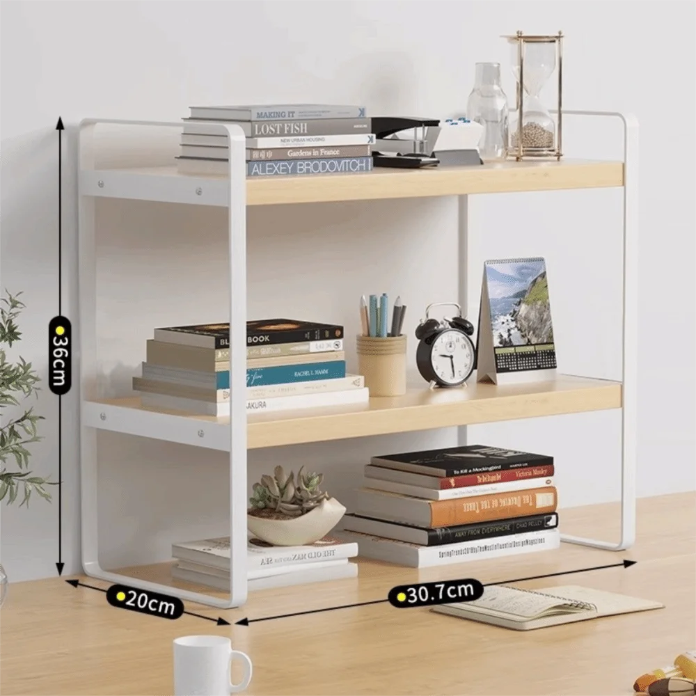 

Настольная полка-органайзер из железа: минималистичный дизайн, многоуровневая, экономит пространство