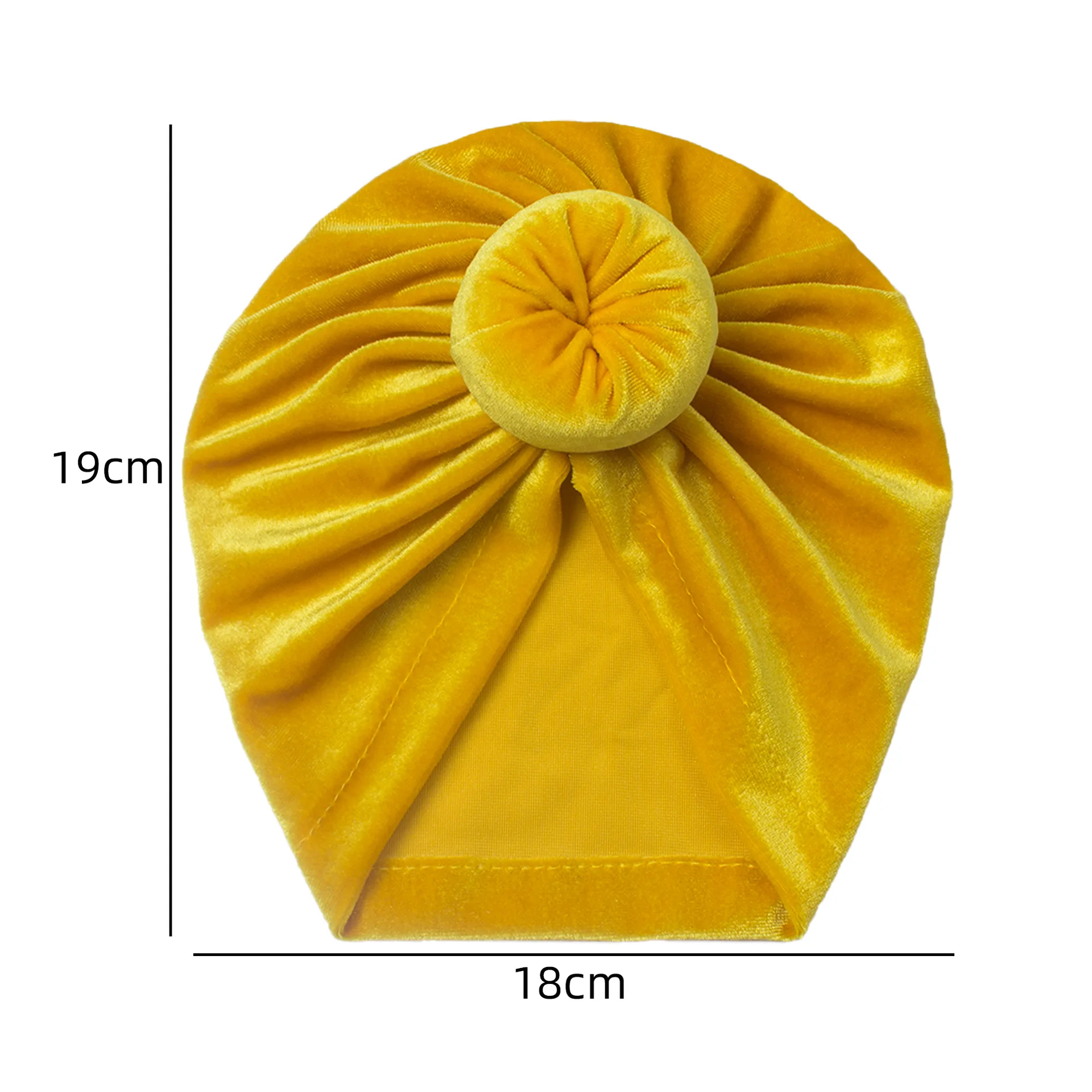 New baby velvet pullover hat donut multi-color turban Spring and autumn baby fetal cap children\'s gift