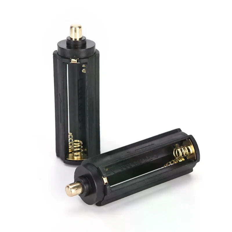 2PCS Plastical Battery Holder Box Case 3 AAA To 18650 Battery Converter Hot Sale