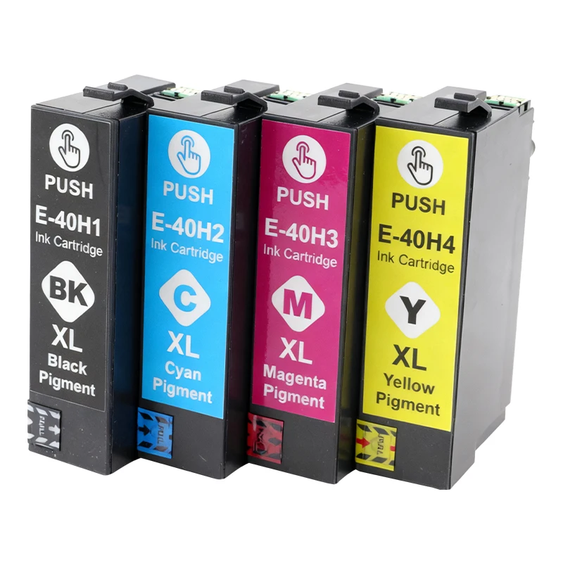 T40H T40H1 T40H2 T40H3 T40H4 High Capacity Ink Cartridge Compatible Ink Cartridge For Epson SC-T5180 SC-T3180M Color Printer