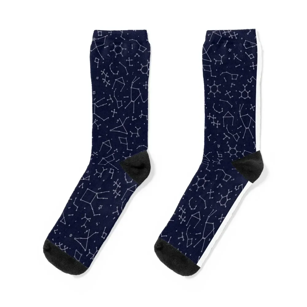 Chemicals and Constellations Socks Non-slip Antiskid soccer sport Socks Men's Women's