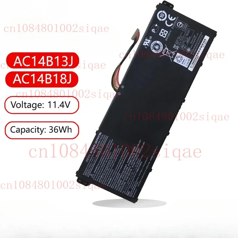 

AC14B13J AC14B18J Battery For Acer Aspire E3-111 112 ES1-511 ES1-512 V3-111P CB3-531 311 TravelMate B115 B116 MS2394 N19H1 EX215