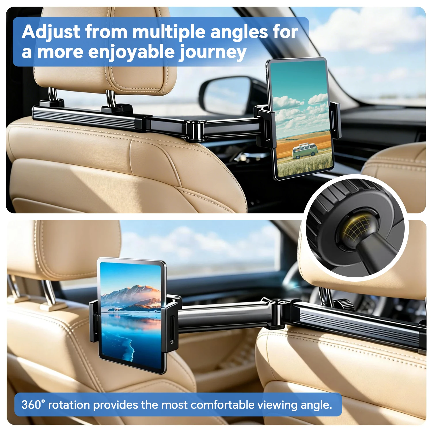 Upgraded Telescopic Car Rear P - Toddler Tablet Accessories ulasan dan harga