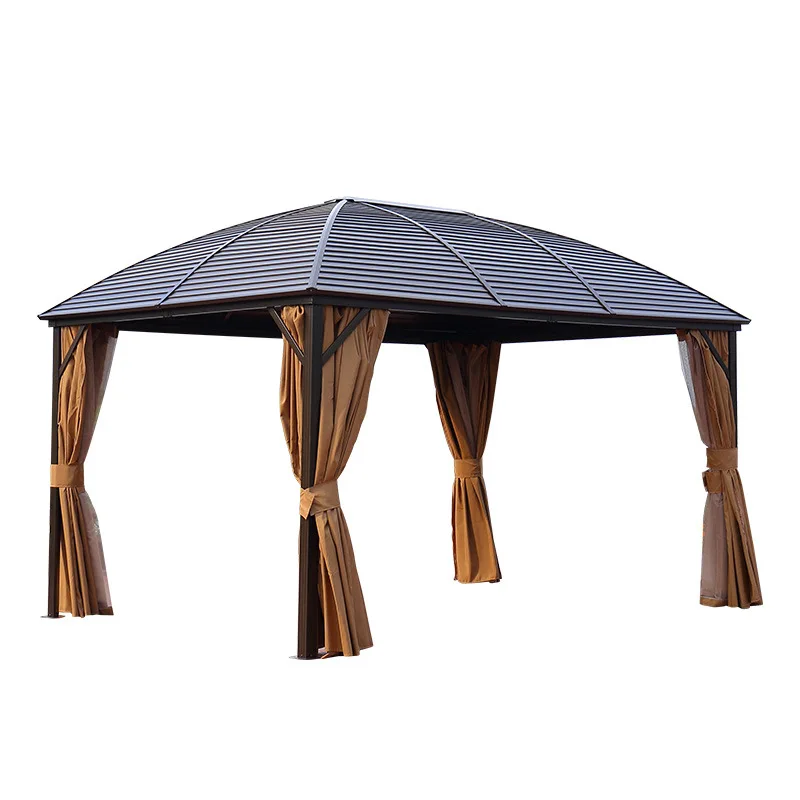 

Outdoor leisure awning gazebo sun house aluminum alloy European canopy