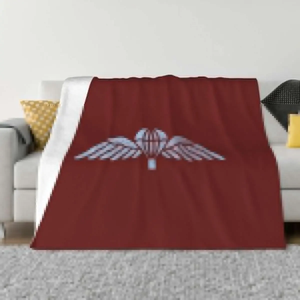 

British Paratrooper Wings (distressed) Throw Blanket for winter Thins cosplay anime warm winter Blankets