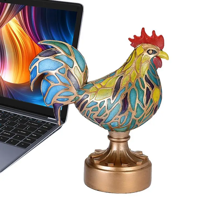 

Small Decorative Lamp Rooster-Shaped Decorative Desk Lamp Bedroom Night Light Non-Glaring Animal Table Lamp Night Table Lamp For