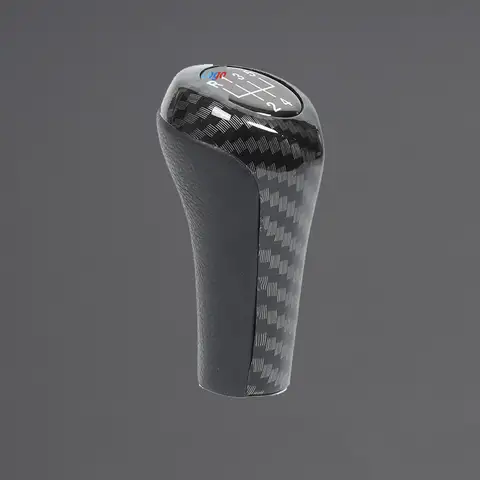 Bilväxelspaksknopp för BMW E36 E46 E53 E60 E61 E63 E65 E81 E82 E83 E87 E90 E91 E92 1356-serien X1 X3 X5 Växelspakshuvud 6 best sales BMW 120d E87 - №2