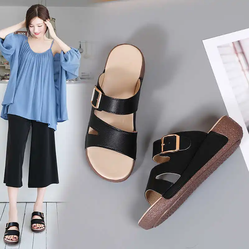 

Non-slip Slip Resistant Woman's Slippers Walk Around Home Orange Sandals Shoes Couple Sneakers Sports Comfort Shoose